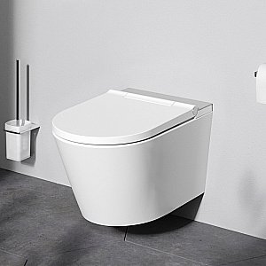 Унитаз подвесной AM.PM Inspire CCC501700SC белый, безободковый, функция биде купить в интернет-магазине Sanbest