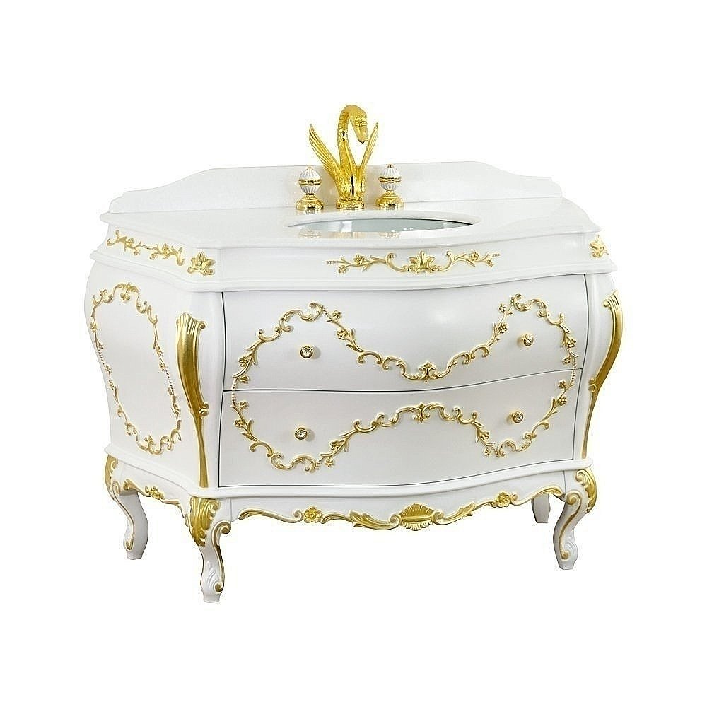 Тумба с раковиной Migliore Valensa 130 для ванной в интернет-магазине Sanbest