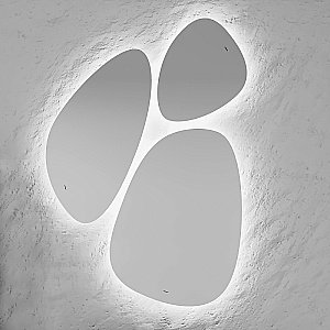 Зеркало Jorno Stone 80 Stn.05/W/JR в ванную от интернет-магазине сантехники Sanbest