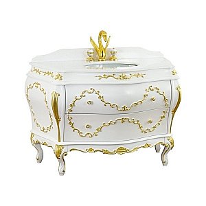 Тумба с раковиной Migliore Valensa 130 для ванной в интернет-магазине Sanbest