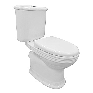 Унитаз напольный Azario Benty AZ-237 белый, безободковый, с бачком, с крышкой микролифт купить в интернет-магазине Sanbest