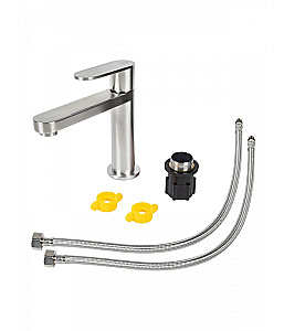 Cмеситель для раковины Agger Sweet A2702122 сатин матовый купить в интернет-магазине сантехники Sanbest