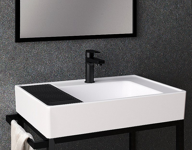 Раковина Creavit Arya 65,1 AR065-0000 белая купить в интернет-магазине Sanbest