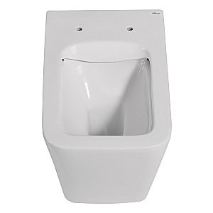 Унитаз ABBER Rechteck AC1211 с крышкой микролифт, безободковый купить в интернет-магазине Sanbest