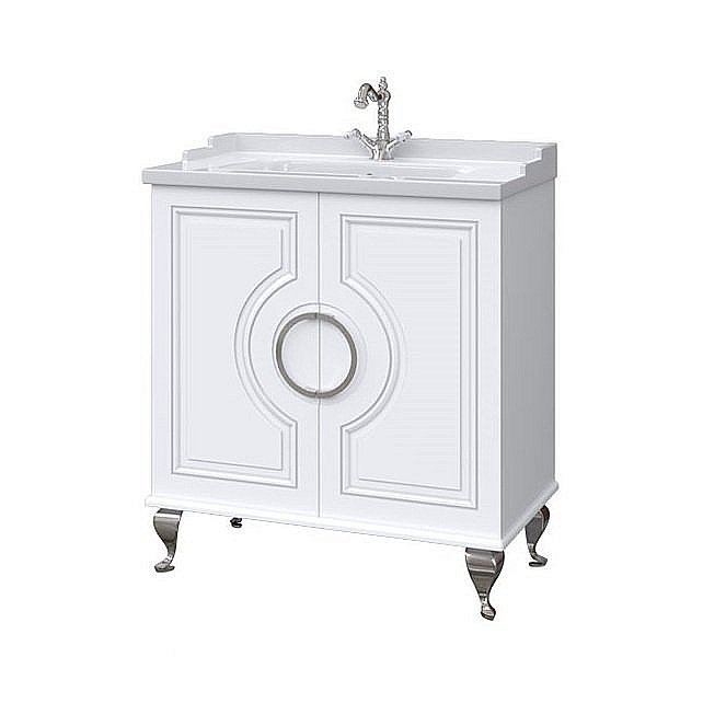 Тумба с раковиной Caprigo Valletta 80 бланж для ванной в интернет-магазине Sanbest