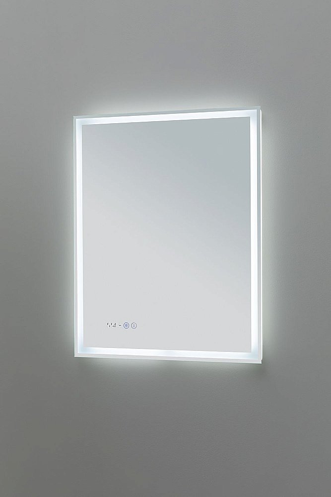 Зеркало Aquanet Оптима 288963 60 белый матовый в ванную от интернет-магазине сантехники Sanbest