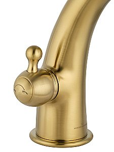 Смеситель на борт ванны WONZON & WOGHAND STEAM, Брашированное золото (WW-88659008-BG) купить в интернет-магазине сантехники Sanbest