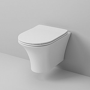 Унитаз подвесной Grossman GR-4444 безободковый, с крышкой микролифт купить в интернет-магазине Sanbest