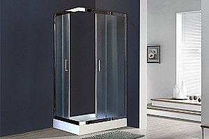 Душевой уголок Royal Bath RB8090HPD-C-CH 90х80 матовый купить в интернет-магазине Sanbest