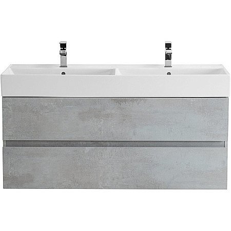 Тумба с раковиной Cezares Molveno 46 120 Beton для ванной в интернет-магазине Sanbest