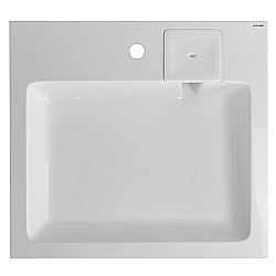 Раковина Azario Beta NEW 60 CS00086605 белая купить в интернет-магазине Sanbest