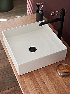 Раковина накладная Jacob Delafon Delta Pure E90011-0 39 белая купить в интернет-магазине Sanbest