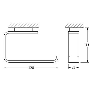 Держатель туалетной бумаги ARTWELLE REGEN 8316 купить в интернет-магазине сантехники Sanbest