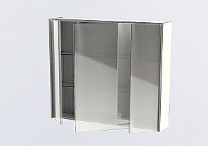 Зеркальный шкаф Aquanet Латина 90 купить в интернет-магазине сантехники Sanbest