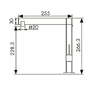 Смеситель для кухни Kaiser Vico 30044-5 купить в интернет-магазине сантехники Sanbest