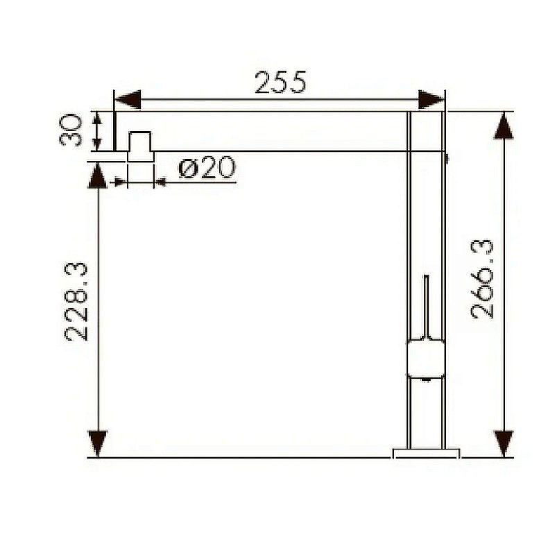 Смеситель для кухни Kaiser Vico 30044-5 купить в интернет-магазине сантехники Sanbest