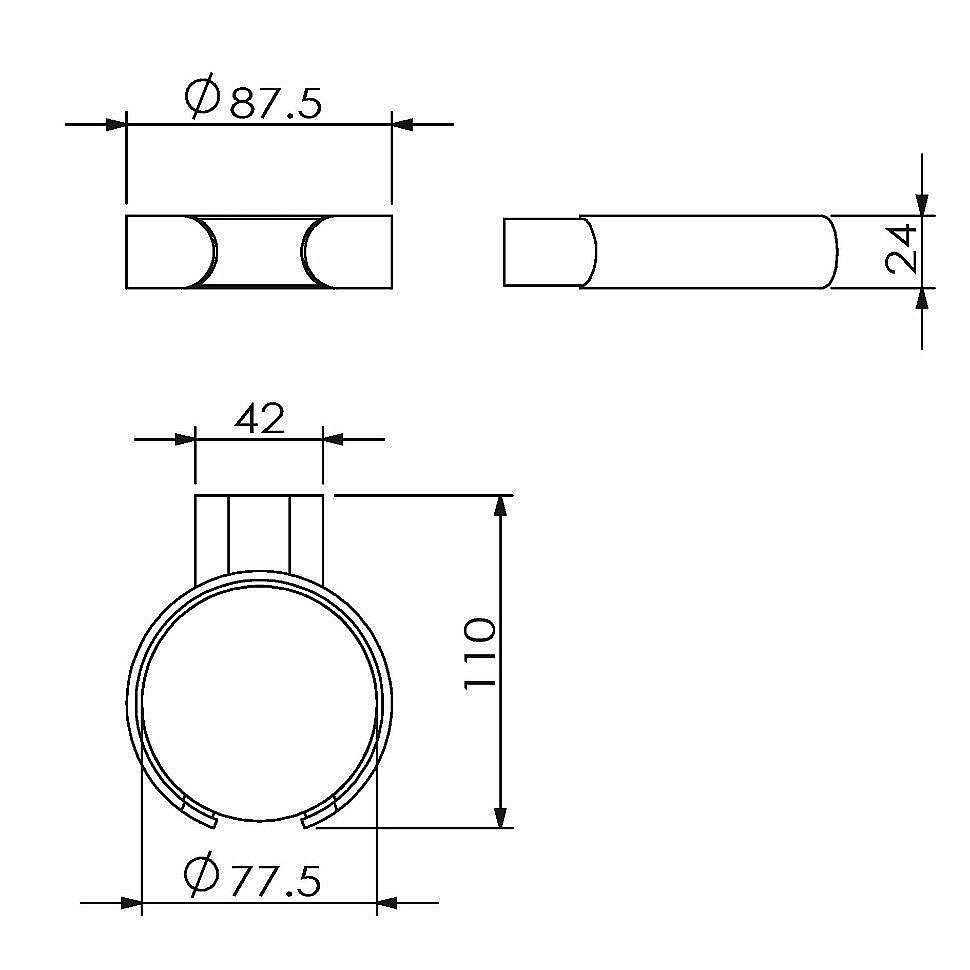 Держатель для фена Langberger Lugano 24091A купить в интернет-магазине сантехники Sanbest