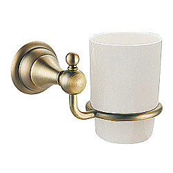 Стакан для зубных щеток Azario ELVIA AZ-91106Q бронза купить в интернет-магазине сантехники Sanbest