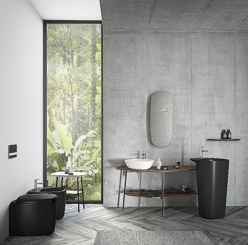 Раковина накладная Vitra Plural 45 7810B401-0016 белая матовая купить в интернет-магазине Sanbest