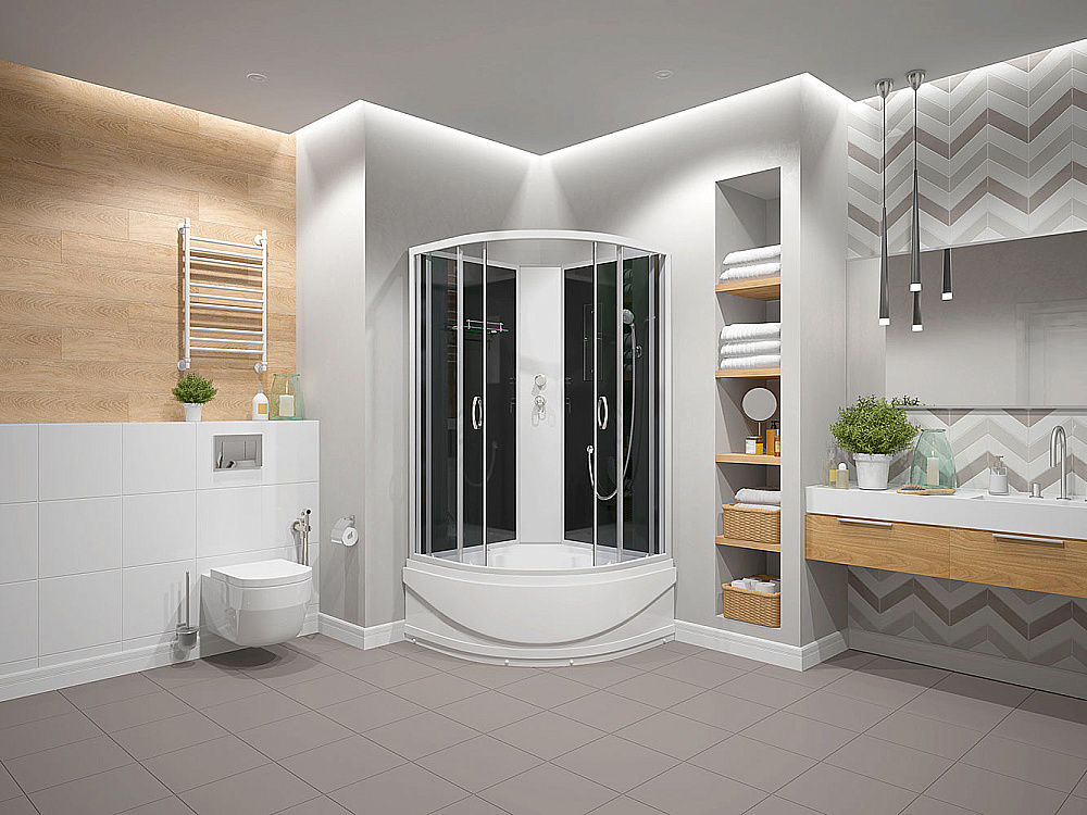 Душевая кабина Erlit ER3509TPE-C4-RUS 90x90 купить в интернет-магазине Sanbest