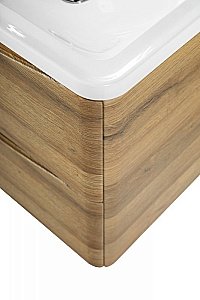 Тумба с раковиной BelBagno ACQUA 2C SO 60 Rovere Rustico для ванной в интернет-магазине Sanbest