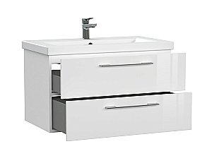 Мебель для ванной подвесная Cersanit LARA 80 белая для ванной в интернет-магазине Sanbest