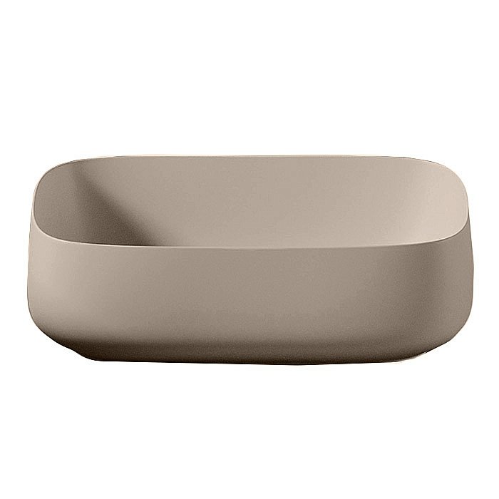 Раковина накладная Artceram Cognac Quadro 56 COL009 41 00 Matera купить в интернет-магазине Sanbest