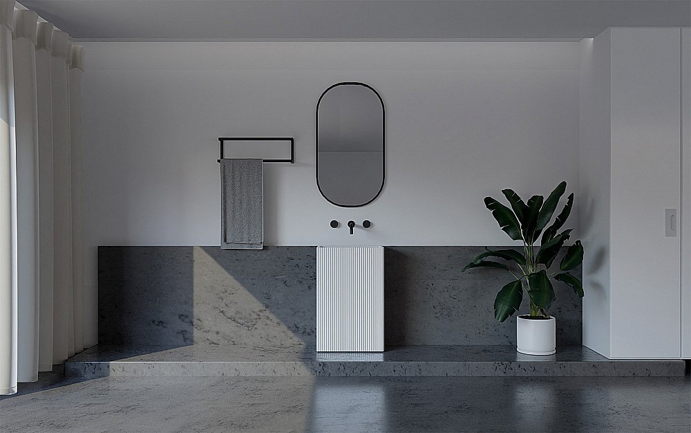 Раковина ABBER Stein AS2503-H белая матовая купить в интернет-магазине Sanbest