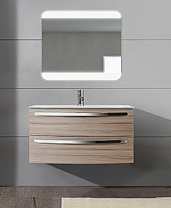 Тумба с раковиной Cezares Comfort Moderno 100  Larice для ванной в интернет-магазине Sanbest