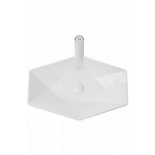 Раковина накладная WeltWasser WW ELBACH 1138 57 белая купить в интернет-магазине Sanbest