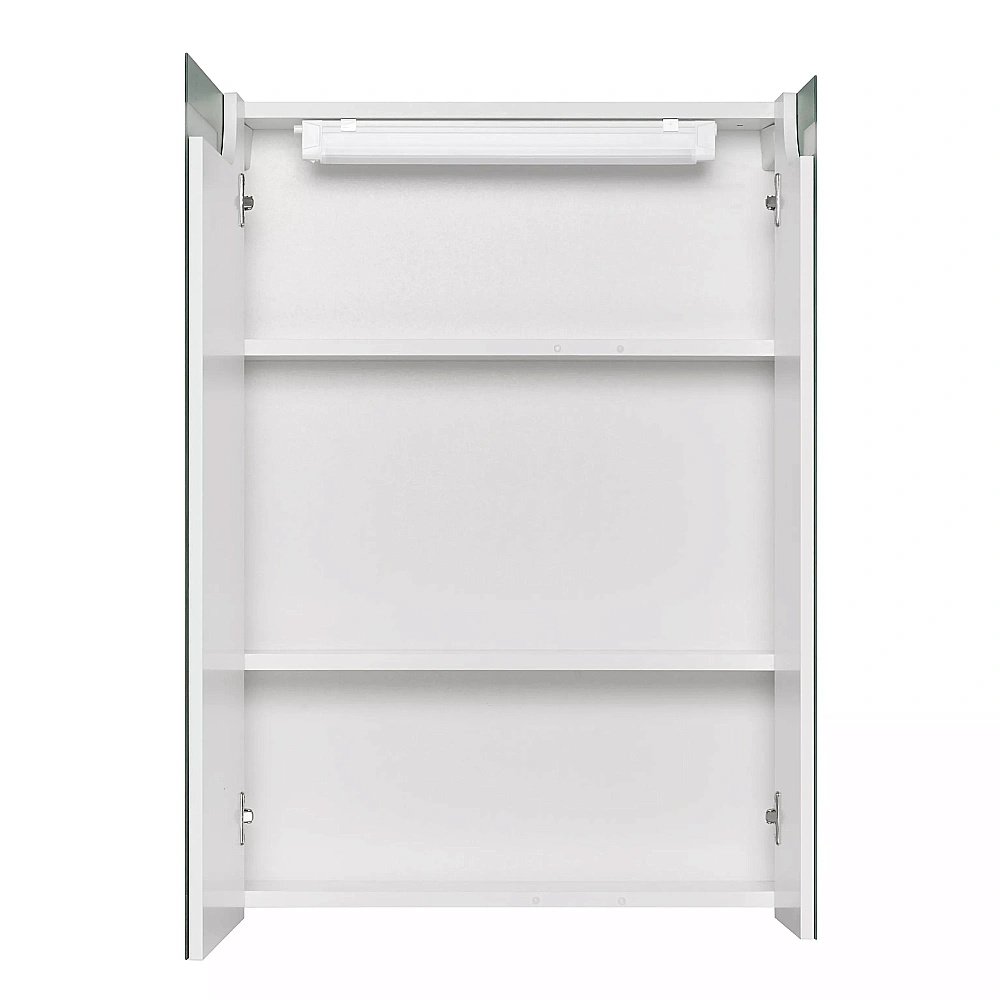 Зеркальный шкаф Акватон Верди 60 белый/ясень фабрик купить в интернет-магазине сантехники Sanbest