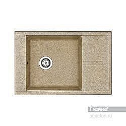 Мойка для кухни Акватон Делия 78 1A715132DE220 бежевый купить в интернет-магазине сантехники Sanbest
