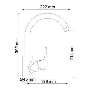Смеситель для кухни WasserKRAFT Lippe 4507 купить в интернет-магазине сантехники Sanbest