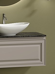 Тумба с раковиной Sancos Very 100 со столешницей, Doha Soft для ванной в интернет-магазине Sanbest