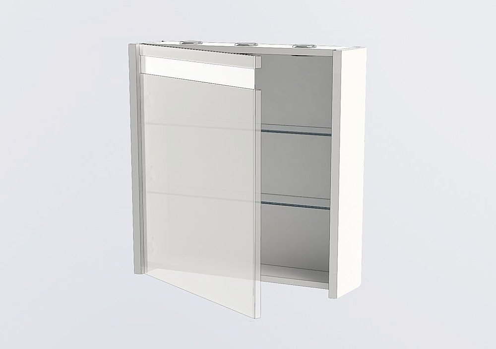 Зеркальный шкаф Aquanet Лайн 60 купить в интернет-магазине сантехники Sanbest