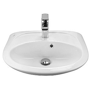 Раковина Santek Бриз 50 1.WH11.0.451 на пьедестале белая купить в интернет-магазине Sanbest