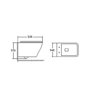 Унитаз подвесной Vincea Neo VT1-22 безободковый, с крышкой микролифт купить в интернет-магазине Sanbest