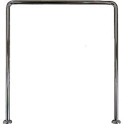 Карниз для ванны Aquatek Мелисса 180x95 KARN-0000016 хром купить в интернет-магазине сантехники Sanbest