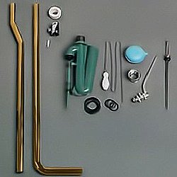 Труба для бачка высокая SIMAS Arcade R01oro золото купить в интернет-магазине сантехники Sanbest