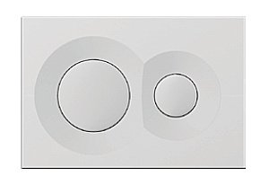 Кнопка для инсталляции ISVEA Dome 54DM0111I белая матовая купить в интернет-магазине сантехники Sanbest