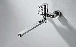 Смеситель для ванны Bravat STREAM F63783C-L купить в интернет-магазине сантехники Sanbest