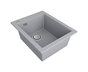 Кухонная мойка Paulmark Decoration 41 PM934150-UGR серая матовая купить в интернет-магазине сантехники Sanbest
