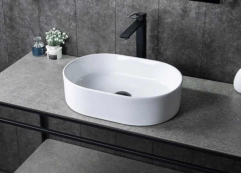 Раковина Gid N1330 белая купить в интернет-магазине Sanbest