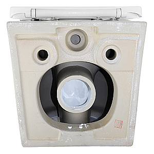 Унитаз подвесной Azario Gloria AZ-2003T белый, безободковый, с крышкой микролифт, слив торнадо купить в интернет-магазине Sanbest