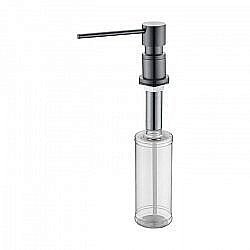 Дозатор для жидкого мыла Paulmark Kraft D003-GM Черный купить в интернет-магазине сантехники Sanbest