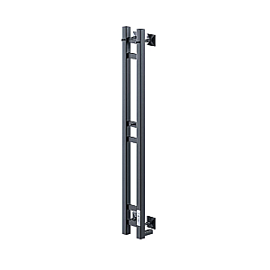 Полотенцесушитель электрический Veconi Еро-A 10/120 E12010GR-A графит брашинг купить в интернет-магазине сантехники Sanbest