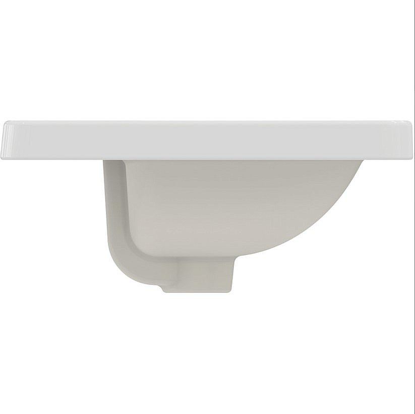 Раковина врезная сверху столешницы Ideal Standard Connect 58 E504401 белая купить в интернет-магазине Sanbest