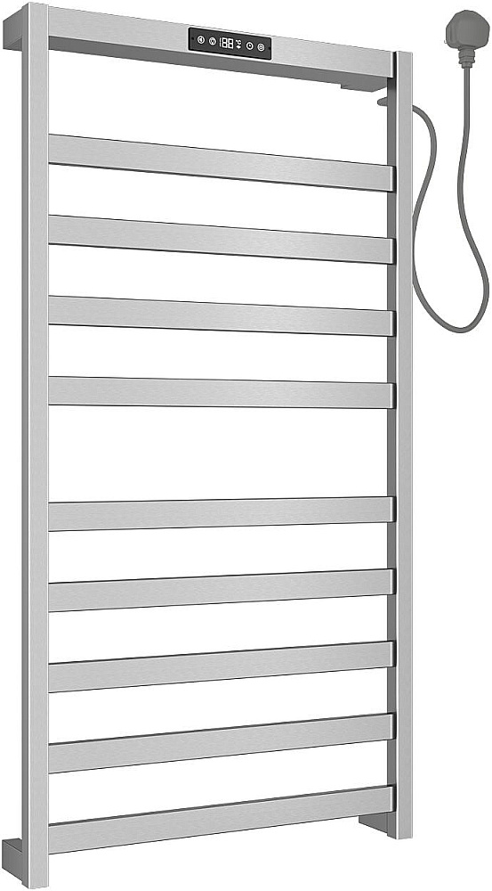 Полотенцесушитель электрический Allen Brau Reality 7.32001-BN никель брашированный купить в интернет-магазине сантехники Sanbest