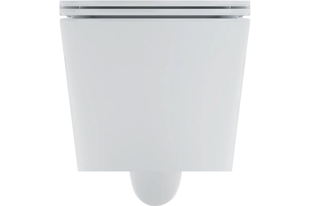 Унитаз подвесной Art&Max BARI AM822-V/SC белый, с сиденьем микролифт, безободковый купить в интернет-магазине Sanbest