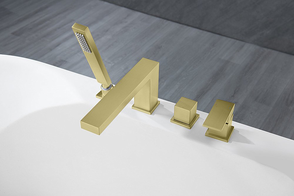 Смеситель для ванны Timo Selene 2130/17Y золото матовое купить в интернет-магазине сантехники Sanbest